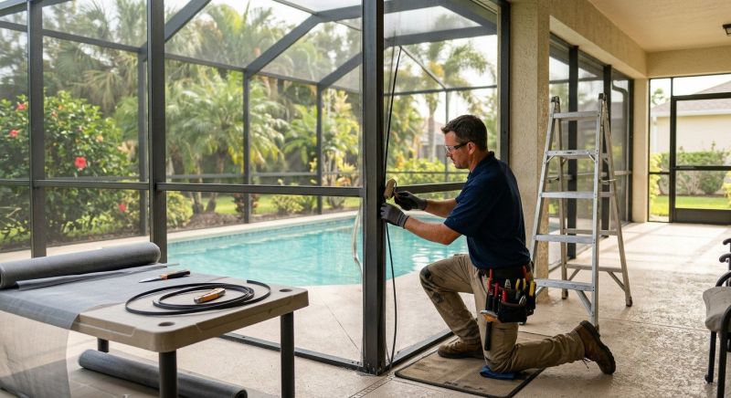 Enclosed Patio Installation
