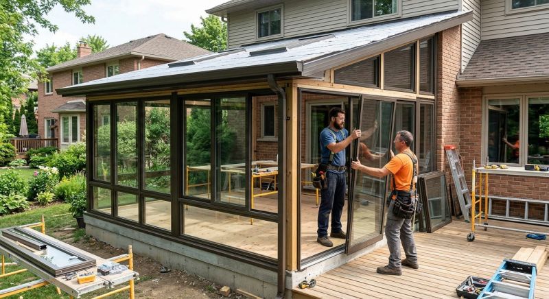 Patio Enclosure Installation in Knoxville, TN