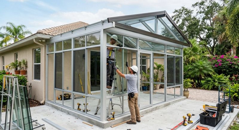 Sunroom Installation in Dallas, TX